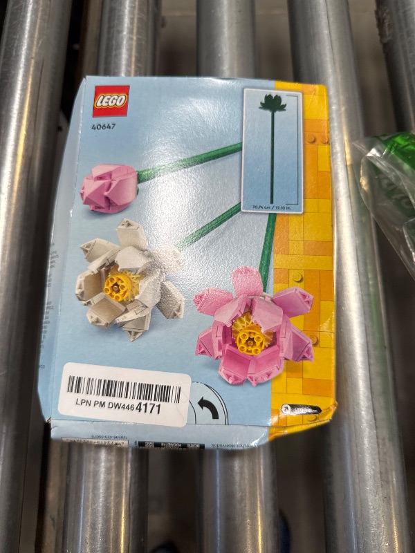 Photo 1 of LEGO Lotus Flower - Building Toy for Kids, Girls & Boys, Ages 8+ - Artificial Lotus Flowers for Home Decor & Display - Creative Gift Idea for Her & Him - 40647