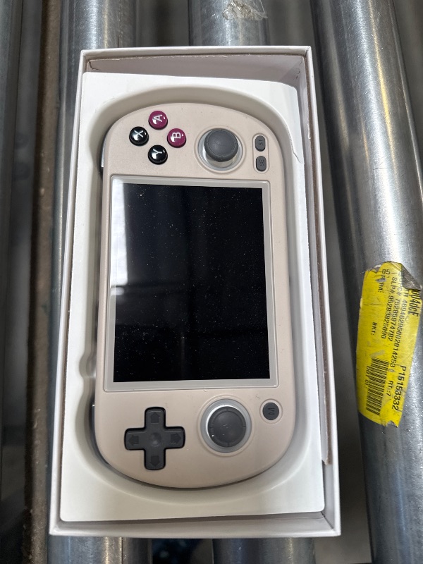 Photo 1 of RG40XX H Retro Handheld Game Console 4.0-inch IPS Screen Linux System Game Player 64GB Card Preloaded 5000+ Games RGB Lighting 3200mAh Battery(RG40XX H-Gray)