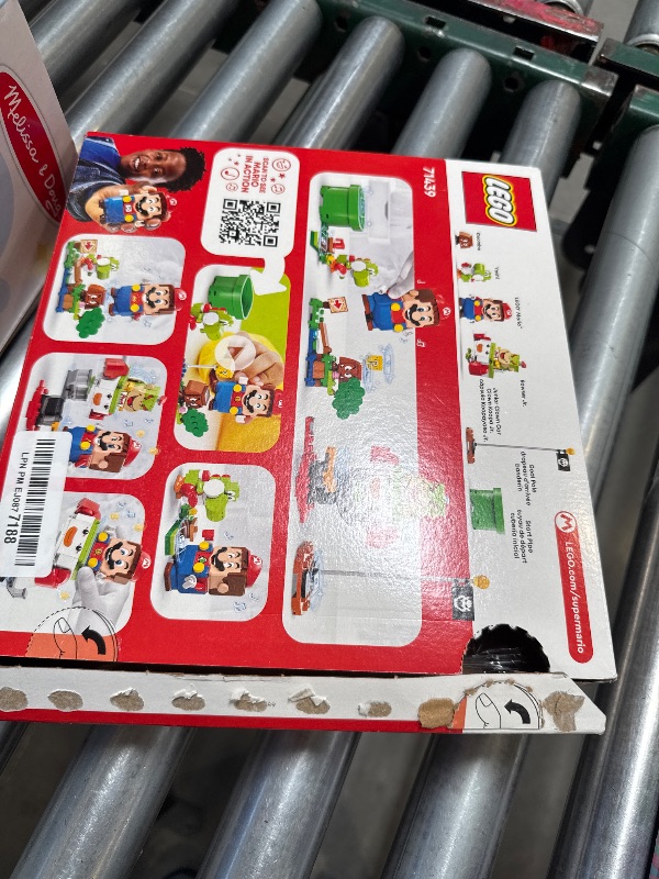 Photo 1 of LEGO Super Mario Adventures with Interactive Mario, Bowser Jr.’s Clown Car Playset Vehicle, Yoshi Toy, Mario Playset, Nintendo Toy Gift for Boys, Girls and Gamers Ages 6 and Up, 71439