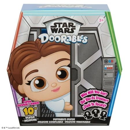 Photo 1 of STAR WARS™ Doorables Puffables Plush – STAR WARS: a NEW HOPE™ 10-inch Squishy Plush Featuring Glitter Eyes Styles May Vary Kids Toys for Ages
