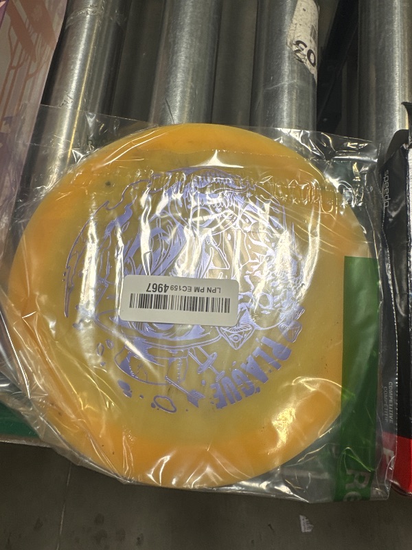 Photo 1 of DOOMSDAY DISCS Plague Distance Driver | Professional Level Disc Golf Driver | Premium Toxic Waste Plastic (Colors Vary)