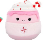 Photo 1 of Squishmallows Original 5-Inch Holiday , Ricardo Peppermint Bat – Official Jazwares Plush (Little)
