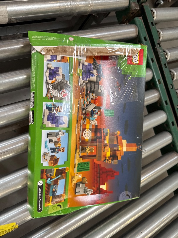 Photo 1 of LEGO Minecraft The Badlands Mineshaft Video Game Toy, Mining Exploration Set with Minecraft Minifigures, Birthday Gift for Boys and Girls, Action Packed Minecraft Toy for Kids Ages 8 and Up, 21263