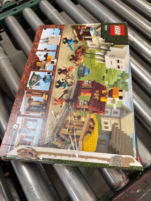 Photo 1 of LEGO Minecraft The Ghast Balloon Village Attack- Toy Building Set for Kids, Girls and Boys Ages 10+ - Includes Steve, Natalie, and Dawn Minifigures - Birthday Gift Idea - 21273