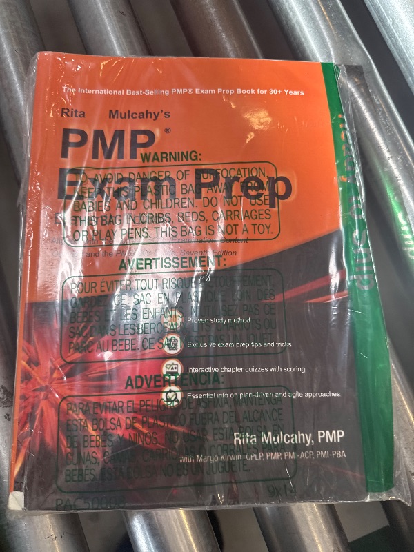 Photo 1 of PMP Exam Prep - 2023 Exam Ready. Most Accurate Agile & Predictive Content. Practice Exam Questions & Scoring. Insider Test Taking Strategies. Pass on the First Try! 11th Edition
