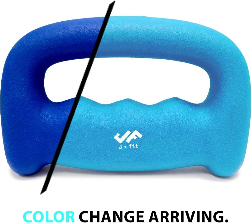 Photo 1 of JFIT Neoprene D-Grip Dumbbell Weight, 3LB, 3 Pound