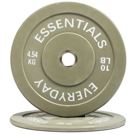 Photo 1 of BalanceFrom Olympic Bumper Plate Weight Plate 10 Lbs Pair Color
