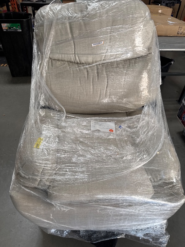 Photo 1 of Recliner Chair for Adults & Nursery, Swivel Rocker Recliner, Beige
