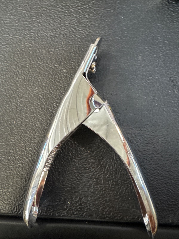 Photo 1 of Silver Stainless Steel Pet Dog Cat Nail Toe Claw Clippers Scissors Trimmer Cutter Grooming Tool
