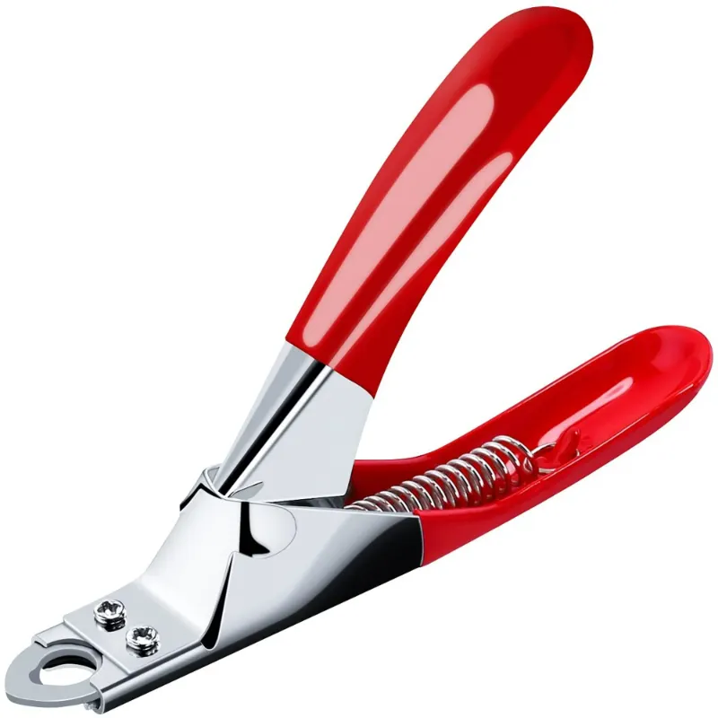 Photo 1 of Dog Cat Nail Clipper Professional Pet Claw Trimmer Stainless Steel Pet Toes Cutter Grooming Tool for Small Medium Dogs Cats (Guillotine Nail Clipper)
