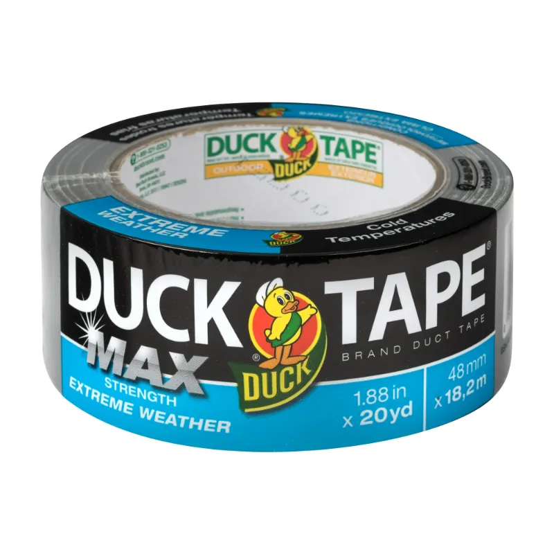 Photo 1 of Duck Max Strength Extreme Weather Duct Tape, 1.88 in. x 20 yd., Silver