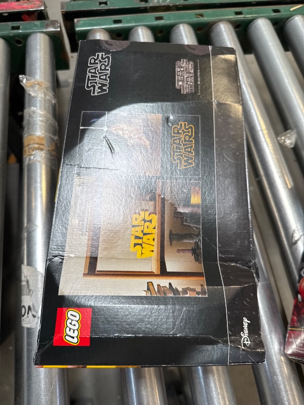 Photo 1 of LEGO Star Wars Brick-Built Star Wars Logo - Building Blocks for Adults 18+ - Gift for Fathers Day - Collectible DIY Model Kit - Home Decor Idea for Fans of The Movie Series - 75407