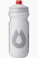Photo 1 of HydraPak | Polar Bottle - Breakaway Surge Lightweight Bike Water Bottle- High Flow, Cycling & Sports Squeeze Bottle (White, 600ml / 20oz)