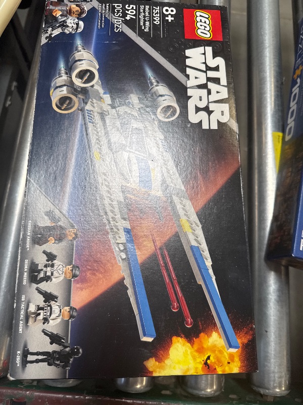Photo 1 of LEGO Star Wars Rebel U-Wing Starfighter Building Set - Includes Cassian Andor, Dedra Meero and K-2SO - Model Action Toy for Andor Fans - Birthday Gift Idea for Boys, Girls, Kids, Ages 8+ - 75399
