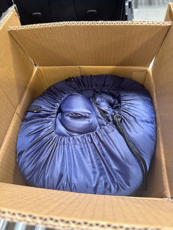 Photo 1 of Coleman Brazos 20/30°F Adult Cool-Weather Sleeping Bag with No-Snag Zipper & Stuff Sack, Machine Washable