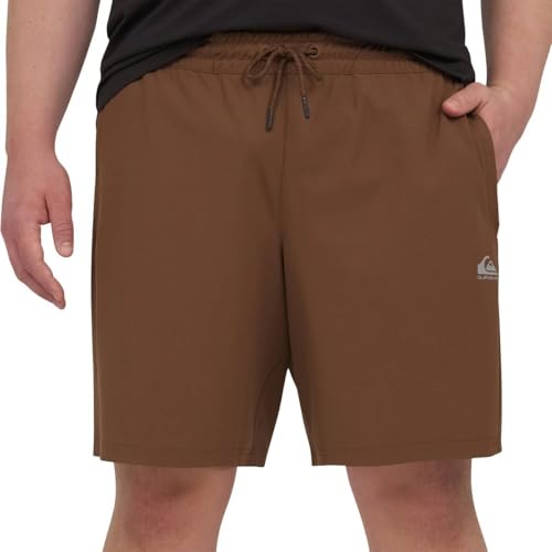 Photo 1 of Quiksilver Men's Comfort Stretch Dry Flight Active Short (US, Alpha, Medium, Regular, Regular, Brown)
MED