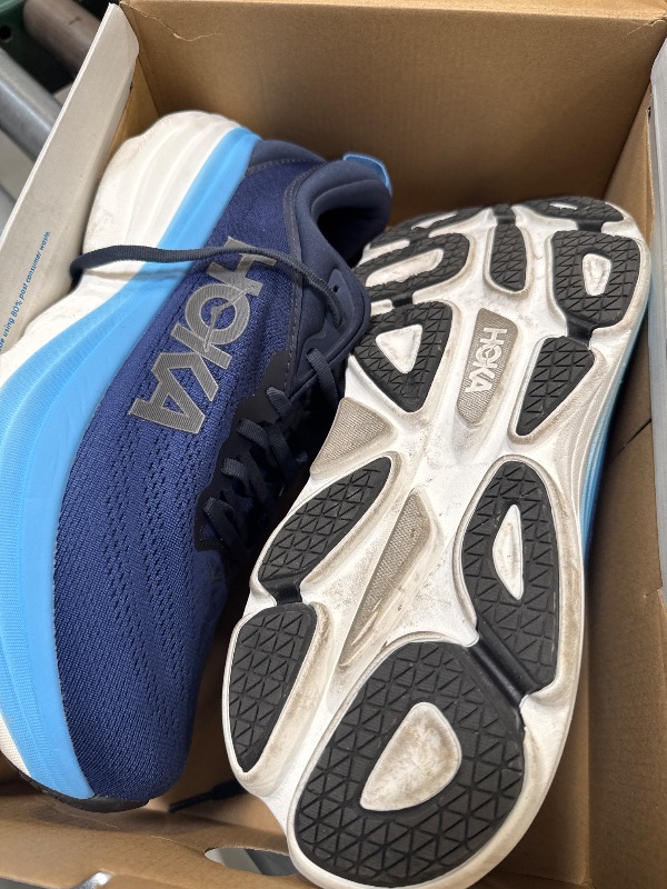 Photo 1 of Hoka Men's Bondi 8 Running Shoes US 11.5D Outer Space/All Aboard