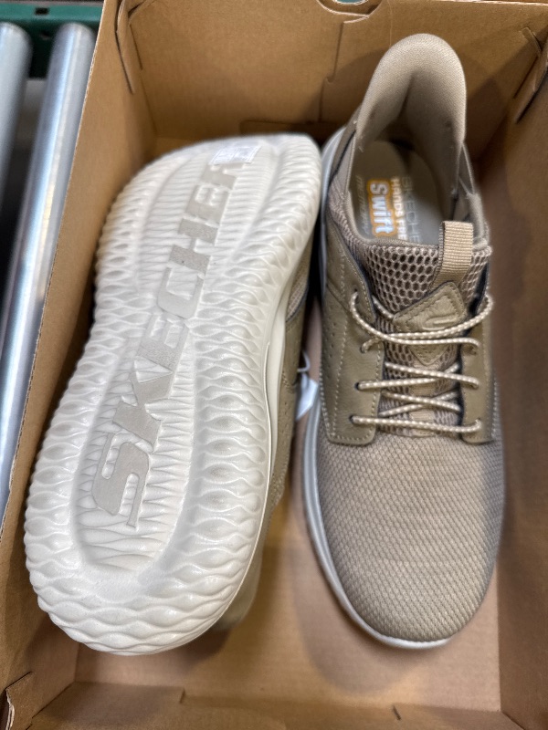 Photo 1 of Skechers Men's Delson Shoe Taupe  us 10