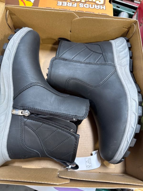 Photo 1 of Khombu Dusk Women's All Weather Memory Foam Boot, Black, 8
