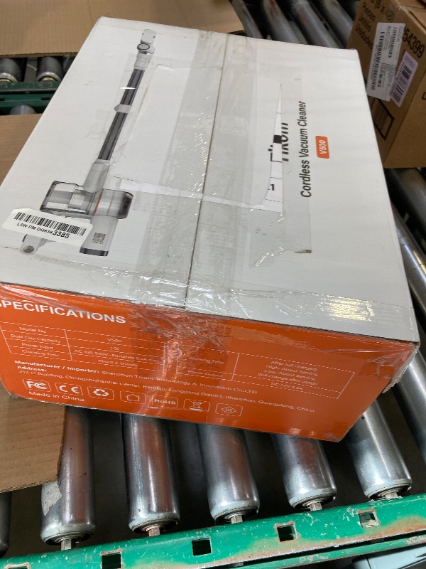 Photo 1 of Tikom V500 Cordless Vacuum Cleaner for Home, 40000Pa/450W Stick Vacuum with LED Touch Screen, Charging Wall Dock, Anti-Tangle, Lightweight Handheld Vacuum for Pet Hair, Hard Floor, Carpet
