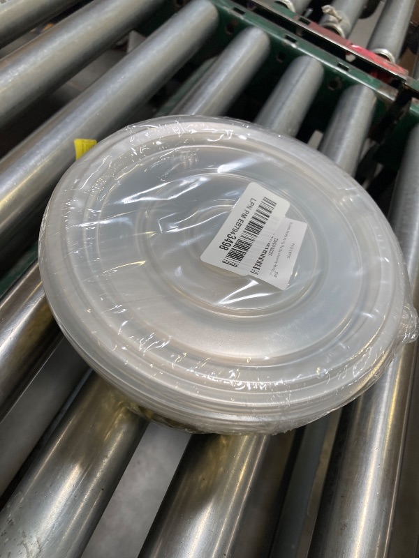Photo 1 of MESTAEK 7" Sturdy Aluminum Foil Pans with Snap-On Lids (5 Pack) | 2X Thicker Heavy Duty Reusable Tins for Baking, Cooking