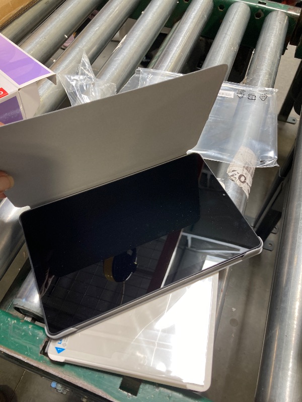 Photo 1 of NO charger---Lenovo Tab M9-2023 - Tablet - Long Battery Life - 9" HD - Front 2MP & Rear 8MP Camera - 3GB Memory - 32GB Storage - Android 12 or Later - Folio Case Included,Gray