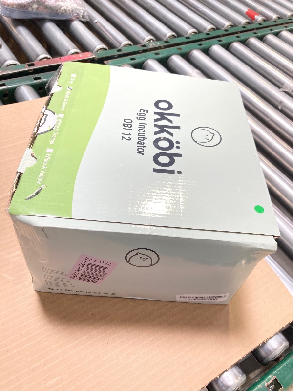 Photo 1 of Incubators for Hatching Eggs - 12 Eggs - Ideal All Ages | Egg Incubator with Automatic Egg Turning and Humidity Control - Integrated Egg Candler - Okkobi OBI-12