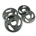Photo 1 of (2 pack) CAP 15lb Olympic 2-inch Grip Plate Weight Set (2x2.5lb/2x5lb)