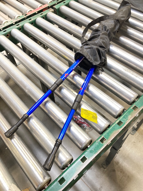 Photo 1 of Shock-Resistant Adjustable Trekking Pole and Hiking Staff by Crown Sporting Goods