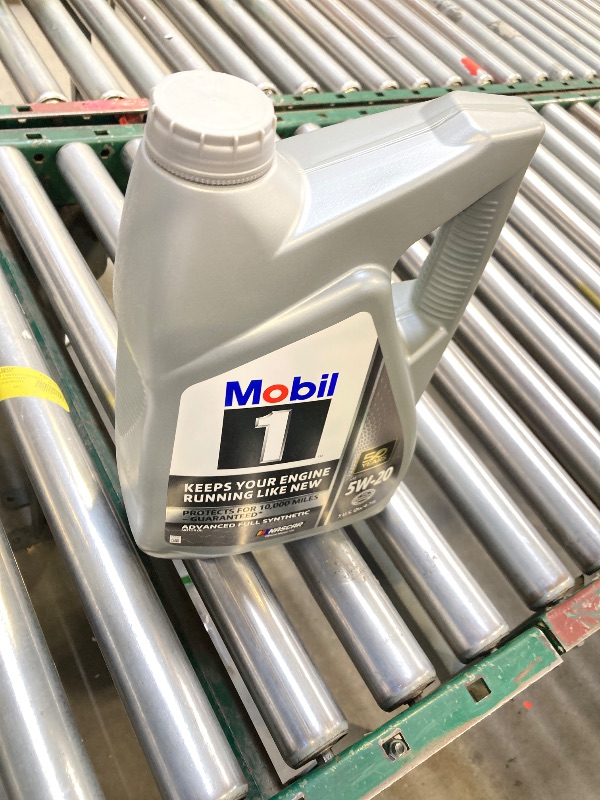 Photo 1 of Mobil 1 Advanced Full Synthetic Motor Oil 5W-20, 5 Quart