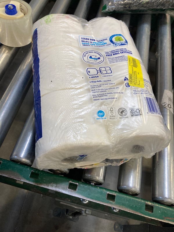 Photo 1 of Charmin Ultra Soft Toilet Paper 6 Mega Rolls = 24 Regular Rolls