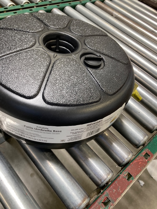 Photo 1 of Fillable Patio umbrella base 