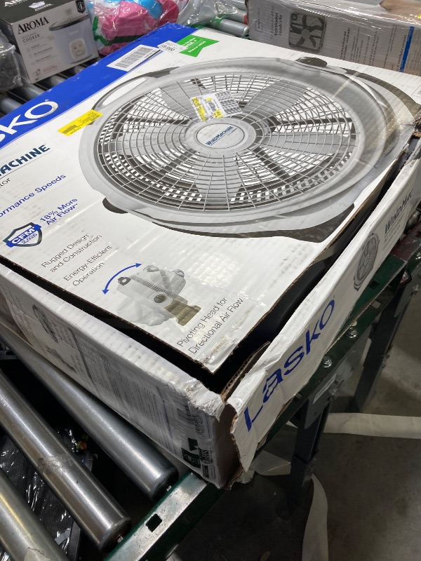 Photo 1 of Lasko 20" Wind Machine Air Circulator, Gray A20301