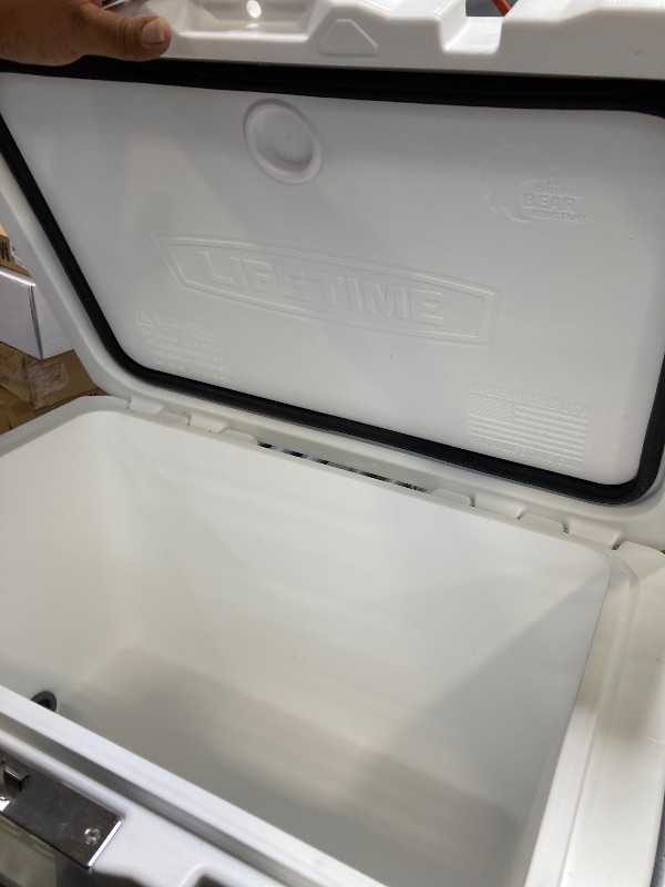 Photo 1 of 
Lifetime 91072 High Performance Cooler 55-Qt Arctic White With Whee
