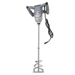 Photo 1 of WORKPRO 2357 12A Electric Cement Mixer, Gray, Steel, 12.21in, 16.14 in