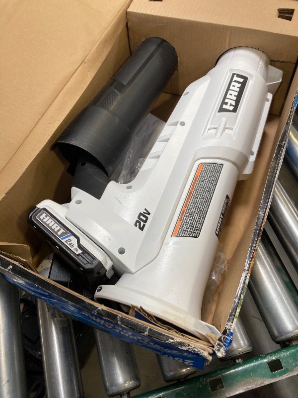 Photo 1 of HART 20-Volt Cordless 250 CFM Axial Blower (1) 2.0 Lithium Ion Battery