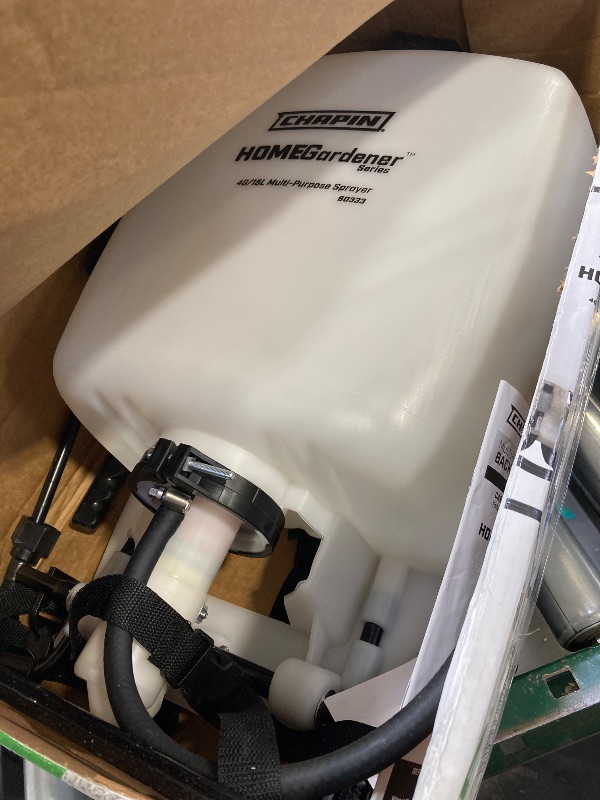 Photo 1 of Chapin HomeGardener 4-Gallon Pump Backpack Sprayer