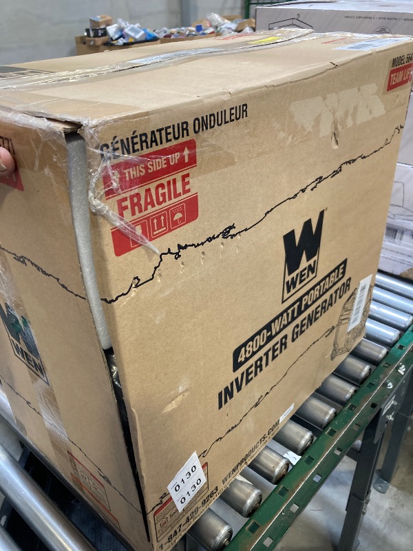 Photo 1 of WEN 56477i 4800-Watt Portable Inverter Generator, 72.7 pounds