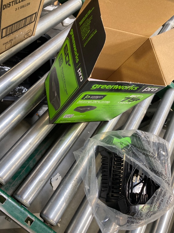 Photo 1 of Greenworks Pro 60V Ultra Power 6A Rapid Charger - Works with All Greenworks Batteries