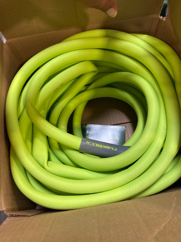 Photo 1 of Flexzilla Garden Hose 5/8 in. x 50 ft., Lightweight All-Weather Water Hose, Durable and Flexible, Leak-Free Connections