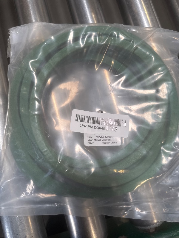 Photo 1 of 197253 429636 Mower Deck Belt for Husqvarna Craftsman Poulan AYP 532197253 532429636 Lawn Mower