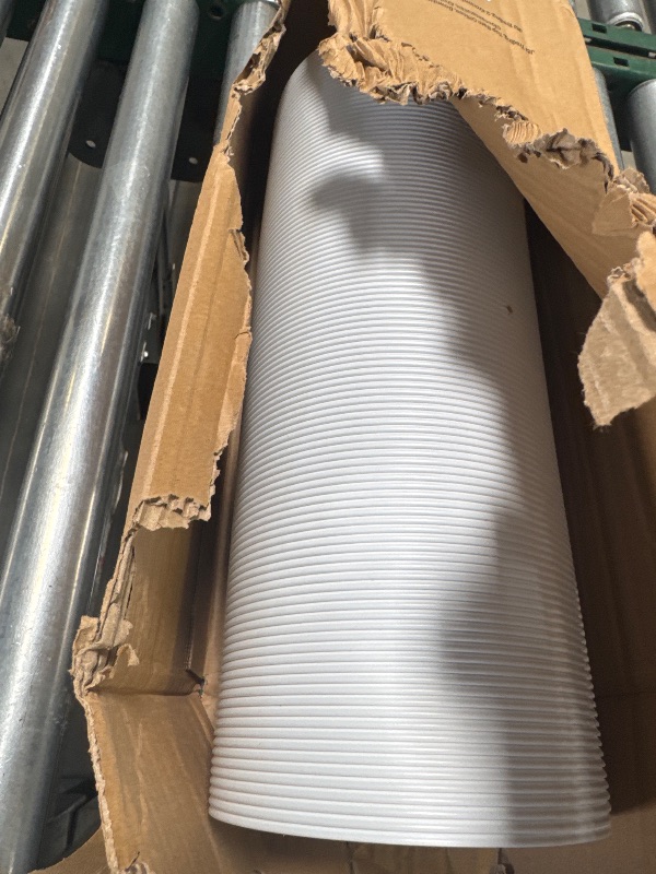 Photo 1 of Air Conditioner Hose. Portable Exhaust Vent with 5.9" Diameter, Anti-Clockwise Thread & Length up to 80". Compatible with LG, Delonghi and Many More Portable Air Conditioners