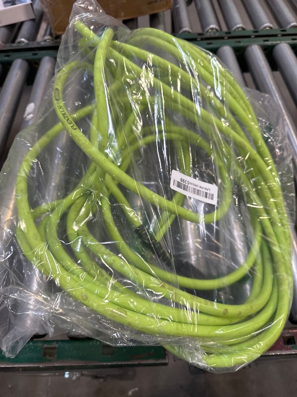 Photo 1 of Flexzilla Pressure Washer Hose with M22 Fittings, 1/4 in. x 50 ft., ZillaGreen - HFZPW3450M-E