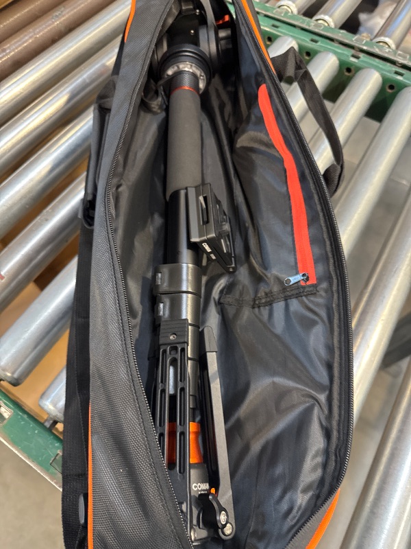 Photo 1 of Coman DK-327A monopod w/Q5S video head and MT-10 spread legs + case, nice!
