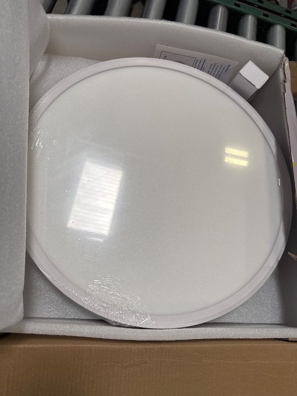 Photo 1 of 4Pack 16 Inch Led Flush Mount Ceiling Light,32W,3480LM,3000K/4000K/6000K 3CCT Selectable,White Ultra-Slim Ceiling Lighting Fixture,Round Low Profile Flat Panel Light for Bedroom,Kitchen,Hallway,Office

