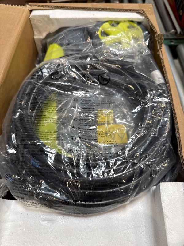 Photo 1 of Electric Pressure Washer 4800PSI-Max 2.9GPM Pressure Washer with 25 Foot Hose, 16.4 Foot Power Cord, Soap Tank Car Wash Machine Yellow Ideal Cleaning for Patio.

