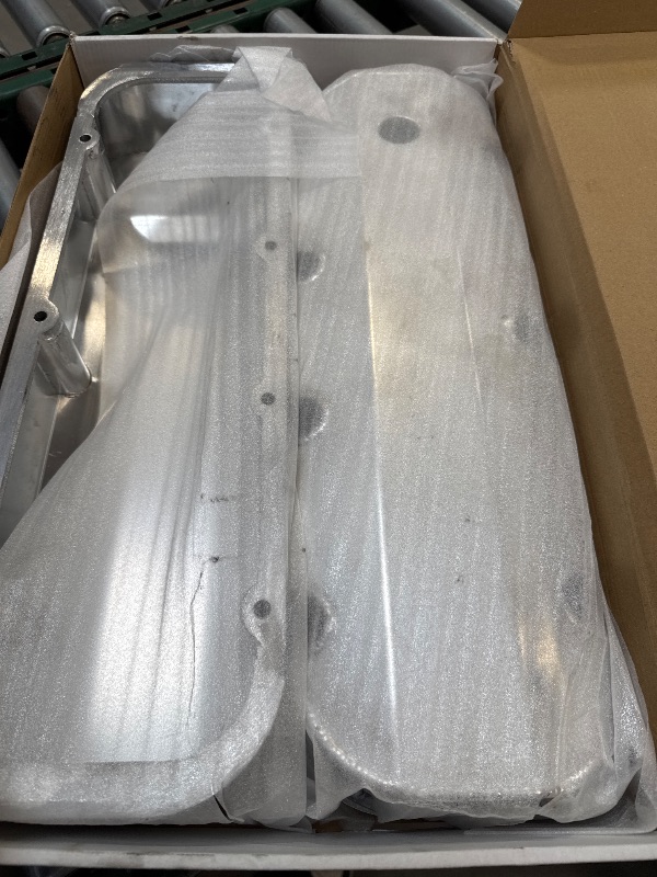 Photo 1 of FABRICATED Polished Aluminum Valve Covers for Big Block Chevy BBC 396 427 454 502
