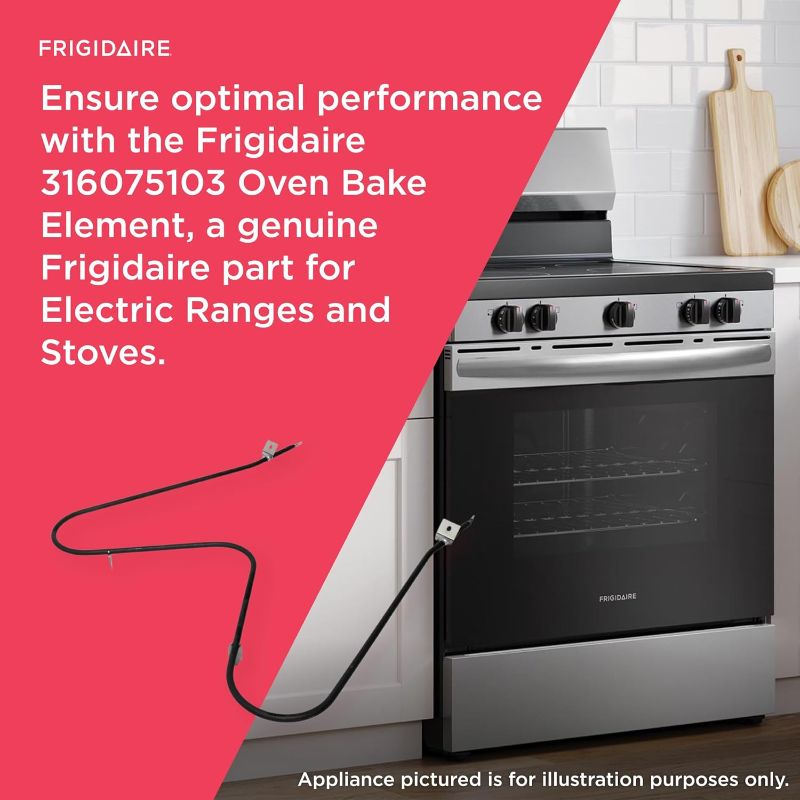 Photo 1 of Frigidaire 316075103 Oven Bake Element for Electric Ranges and Stoves
