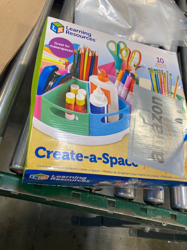 Photo 1 of Learning Resources Create-a-Space Storage Center, 10 Piece set - Pastel Colors