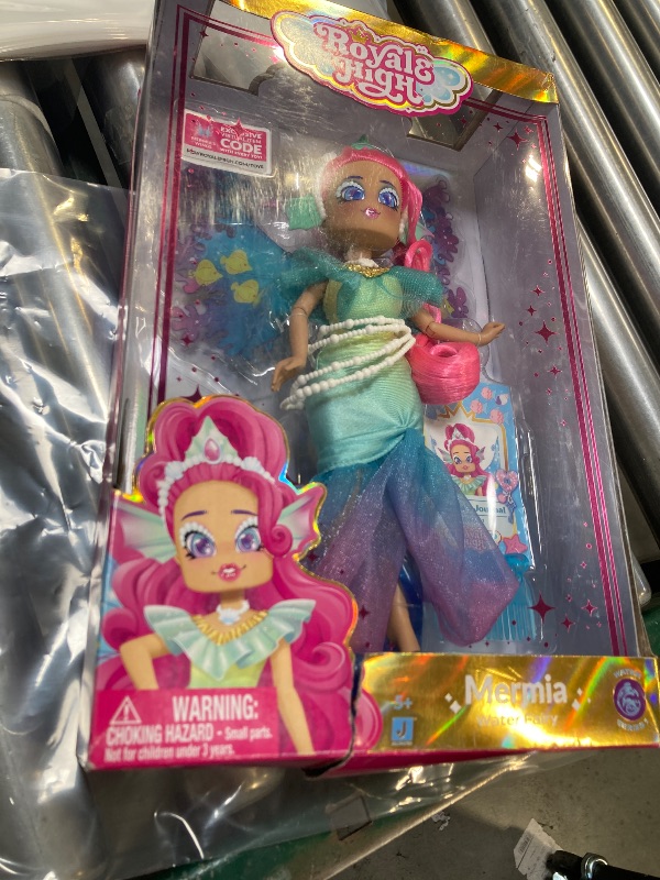 Photo 1 of Royale High 9” Fashion Doll - Mermia The Water Fairy, Wave 1, Series 1 - Fairy Journal, Comb, and Virtual Item Code Included - Ages 5+